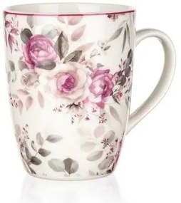 Banquet Kerámia bögre Rose 350 ml