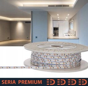 Led szalag|Semleges fehér|12V|120 LED/m|1000lm/m|1mb |5 év garancia