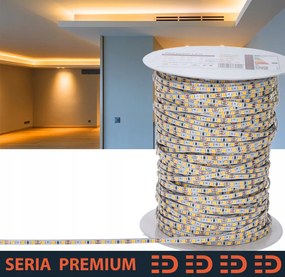 Slim Led szalag 4mm|Meleg fehér|12V|120 LED/m|1000lm/m|1mb|5 év garancia