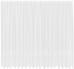 Függönyök függönyökkel Fehér 500 x 260 cm Poliészter