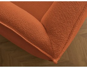 Narancssárga buklé kanapé 242 cm Giorgia – Bobochic Paris