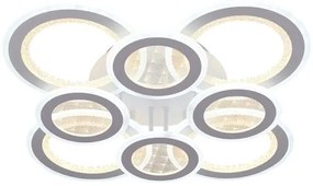 LED Dimmelhető felületre szerelhető csillár LED/200W/230V 3000-6500K + távirányítás