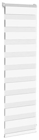 zebrafüggönnyel fehér szövetszélesség 35,9 cm poliészter