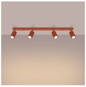 Téglavörös spotlámpa 6,5x81 cm Gleam – Sollux