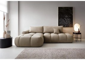 Sarokkanapé Ombre (B) (bézs + fekete) . 1100459