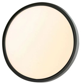 ITALUX 5902854537433 ALATA Kerek Mennyezeti Lámpa Fehér, Fekete LED IP20