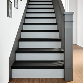 lépcsőfokok 16 db sötétbarna 70x25x2 cm tömör fa tölgyfa