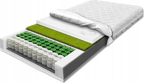 90x160 cm-es zsákrugós matrac visco memóriahabbal és tengerifűvel, 20 cm vastag, puha (H2)