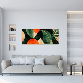 Kép - Geometrikus természeti minták II. (120x50 cm)