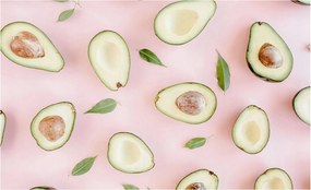 Fotótapéta Flizelin Dekoratív Hálószoba Avokádó kompozíció 416x254