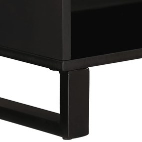 tömör akácfa tálalószekrény 85 x 33 x 75 cm