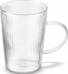 6x Tea Kávés Pohár magas füllel Latte 440 ml cappuccino Bögre