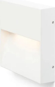 RENDL AQILA SQ fali lámpa fehér 230V LED 6W IP54 3000K