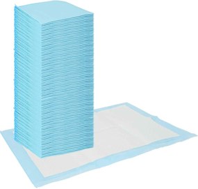 vidaXL Nem szőtt szövet állat tréningpárna 200 pcs Kék és Fehér