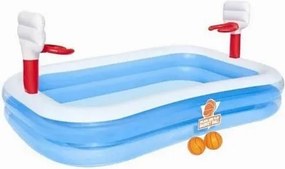 Felfújható medence kosárpalánkkal Bestway 254x168x102 cm