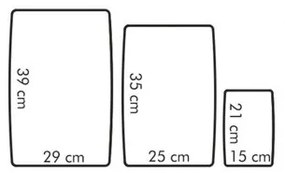 Tescoma PRESTO 3 részes rugalmas vágódeszka készlet