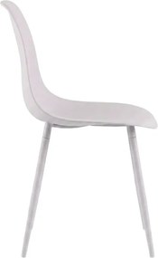 Étkezőszék OSAKA műanyag, rózsaszürke