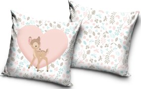 Disney Bambi Love párnahuzat 40x40 cm Velúr