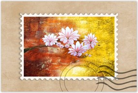 Poszterek 90x60 Magnólia ág virágok