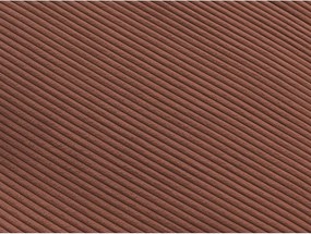 Narancssárga kordbársony kanapé 250 cm Belair – Bobochic Paris