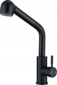 Álló konyhai csaptelep 1111 fekete