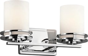 Kichler HENDRIK KL-HENDRIK2-BATH Fali lĂĄmpa 2x3,5W/G9 2x320LM IP44