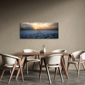 Kép - Párizs magasból (120x50 cm)