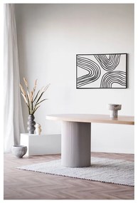 Bézs kerámia váza (magasság 19,5 cm) Rona – House Nordic