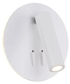 Maytoni C176-WL-01-6W-W - LED Fali spotlámpa IOS LED/9W/230V fehér