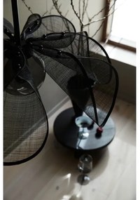 Markslöjd 108660 - Csillár zsinóron STYRKA 1xE27/40W/230V átm. 63 cm fekete