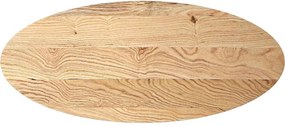 vidaXL tömör akácfa ovális alakú asztallap 140 x 60 x 2 cm