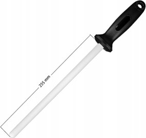 Kerámia fenőacél, kerek, 255 mm, Risam RR002