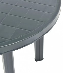 zöld műanyag kerti asztal 89 cm