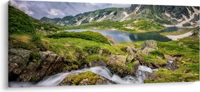 Kép - Kilátás a Rila hegyre (120x50 cm)