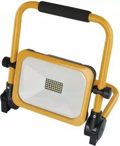 Acco hordozható Led reflektor, újratölthető, 20W, hideg fény