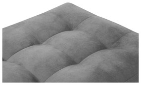 Santo világosszürke bársony lábtartó - Milo Casa