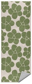 Zöld mosható futószőnyeg 80x200 cm Green Meadow – Mila Home