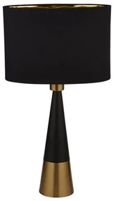 Searchlight EU2743BGO - Asztali lámpa CHOLE 1xE27/60W/230V