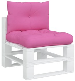 2 db rózsaszín oxford szövet raklappárna