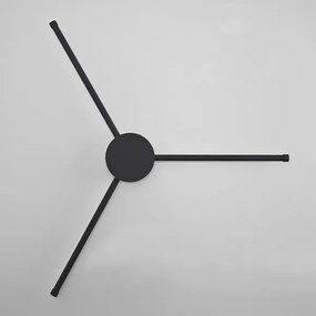 Brilagi - LED Fali lámpa LUGO TRE LED/14W/230V fekete