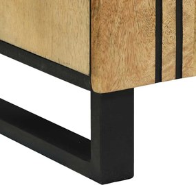 Fürdőszoba bútor szett fiókkal polcokkal 3 pcs Barna Faanyag