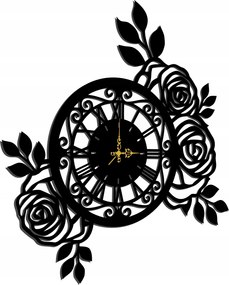 Áttört Falióra Virágok Rózsa Ajándék Nagymama Flottista 60CM 3D