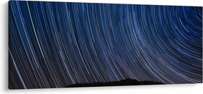 Éjszakai csillagok és az ég képe (120x50 cm)