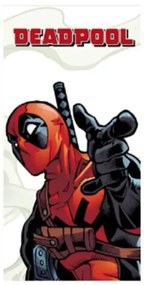 Deadpool Finger gun fürdőlepedő, strand törölköző 70x140cm (Fast Dry)