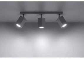 Spotlámpa MERIDA 3 3xGU10/40W/230V fehér