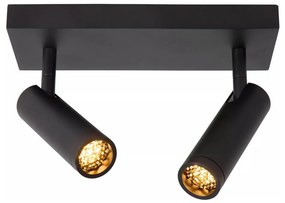 Lucide 22974/02/30 - GRADO 2xGU10/8W/230V spotlámpa, fekete