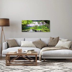 Kép - Huay Mae Khamin vízesések, Kanchanaburi, Thaiföld (120x50 cm)