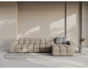 Barna sarokkanapé (jobb oldali-heverő résszel) Kendal – Micadoni