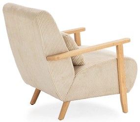 Bézs fotel Bonnie – Marckeric