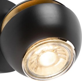 Modern spotlámpa 1-es fekete aranyszínű belsővel - Buell Deluxe